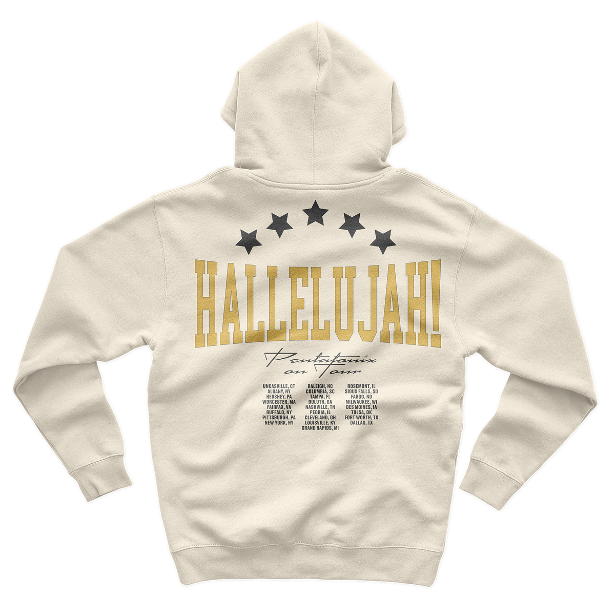 PTX Hallelujah Cream Pullover Hoodie Pentatonix Official