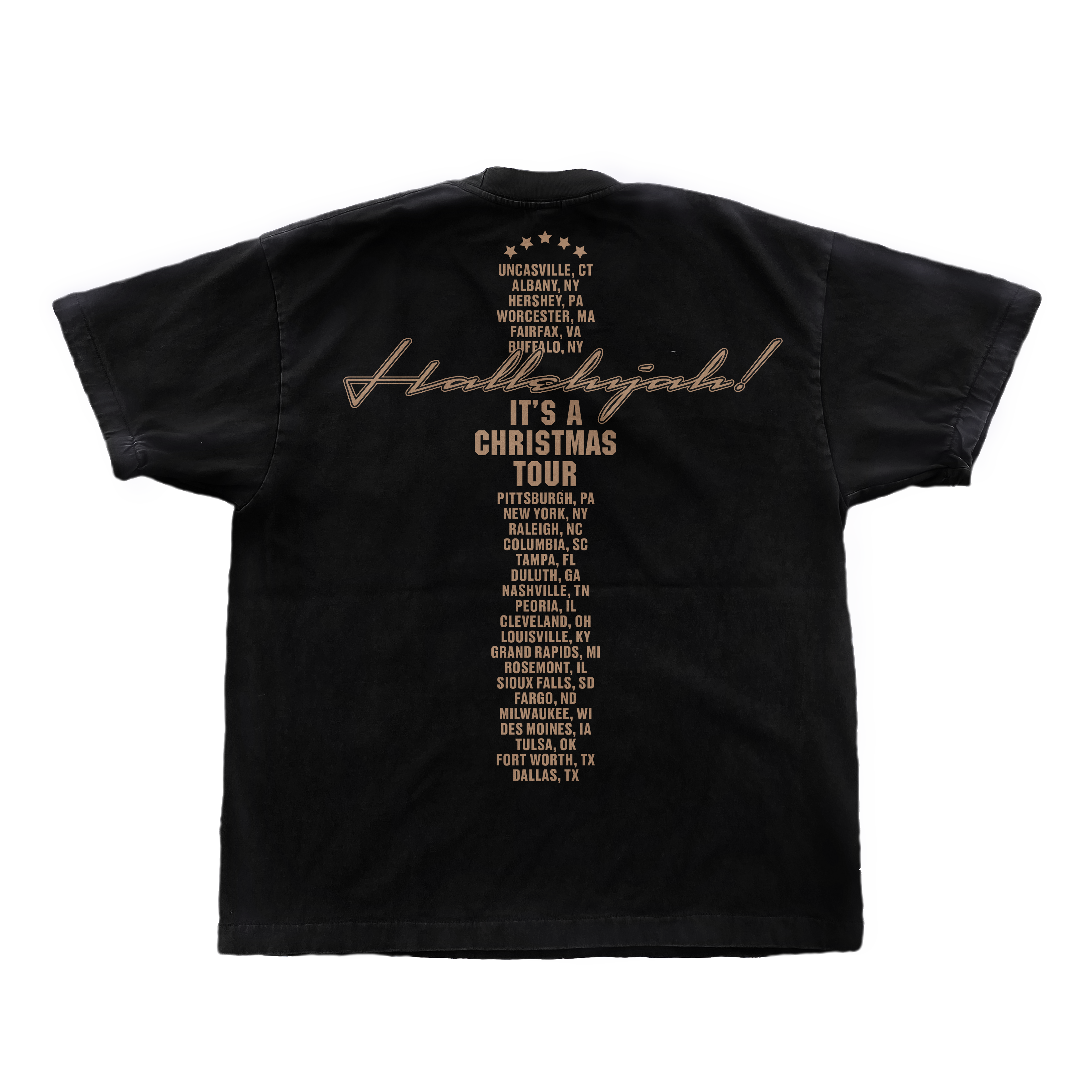 PTX Hallelujah Tour Black Tee