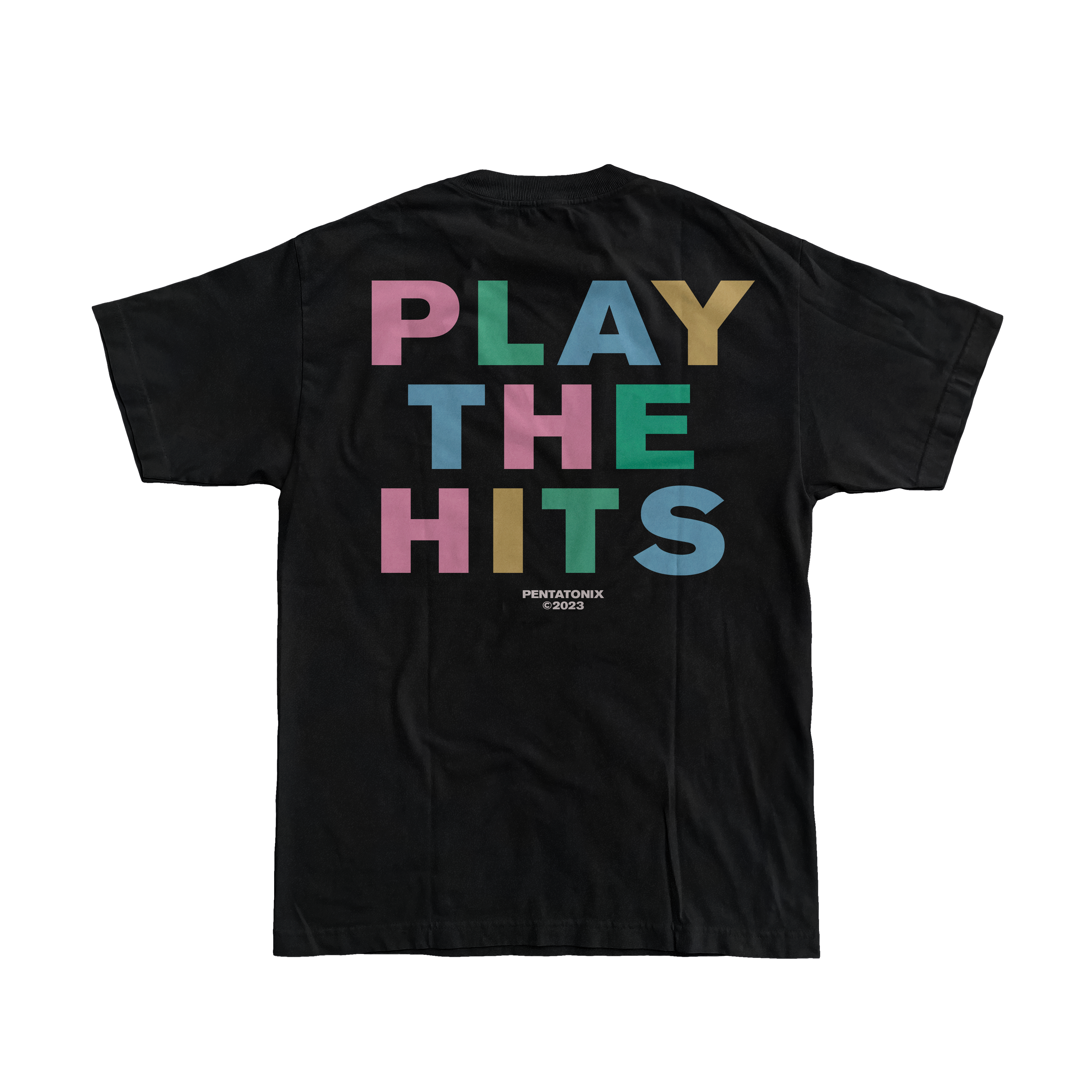 Silhouette Hits Black Tee