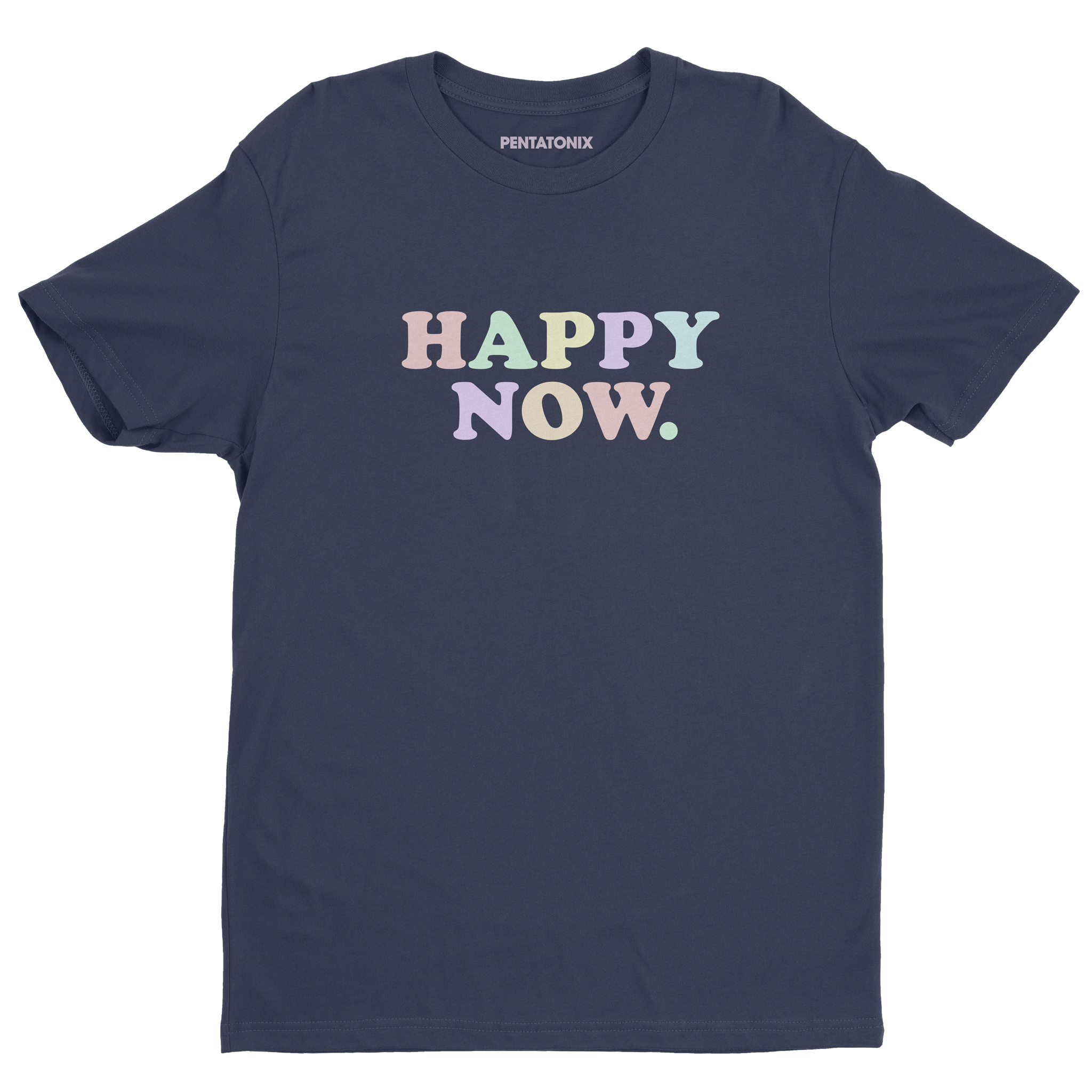 Multi-Color Happy Tee