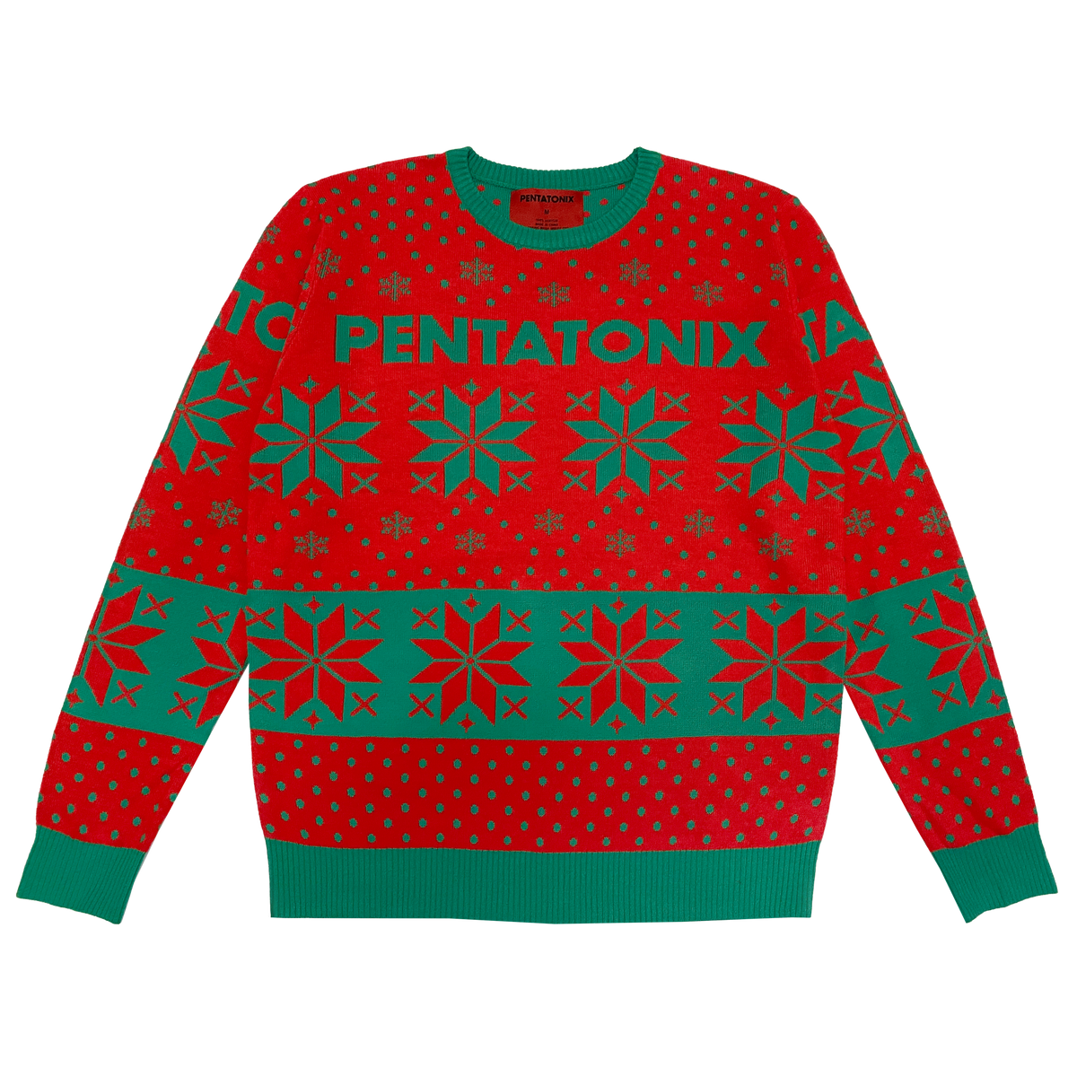 PTX 2022 Holiday Red Knit Sweater