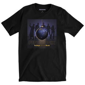 A Christmas Spectacular Black Tour Tee Front