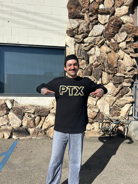 PTX Logo Black Thermal