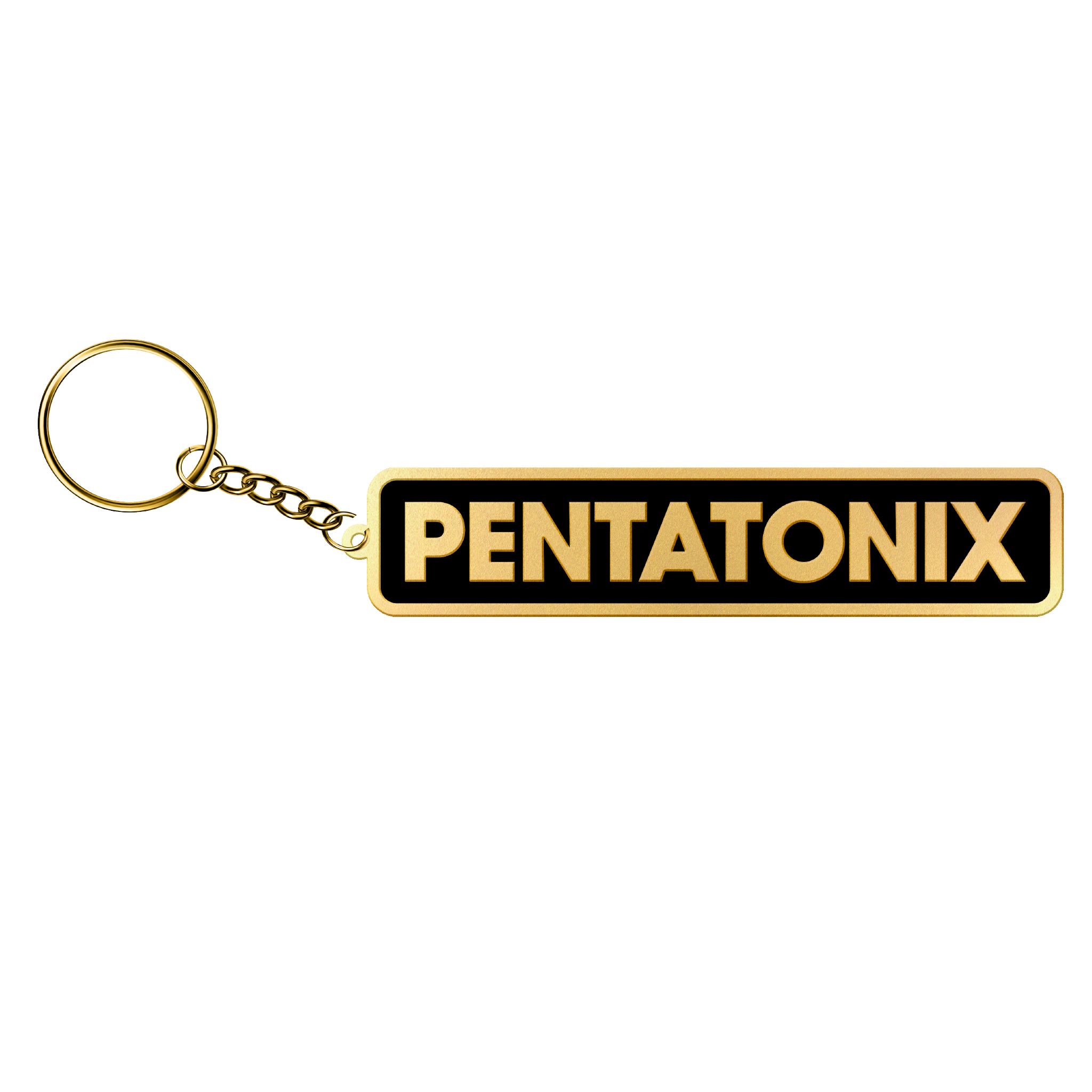 PTX WORLD TOUR GOLD KEYCHAIN