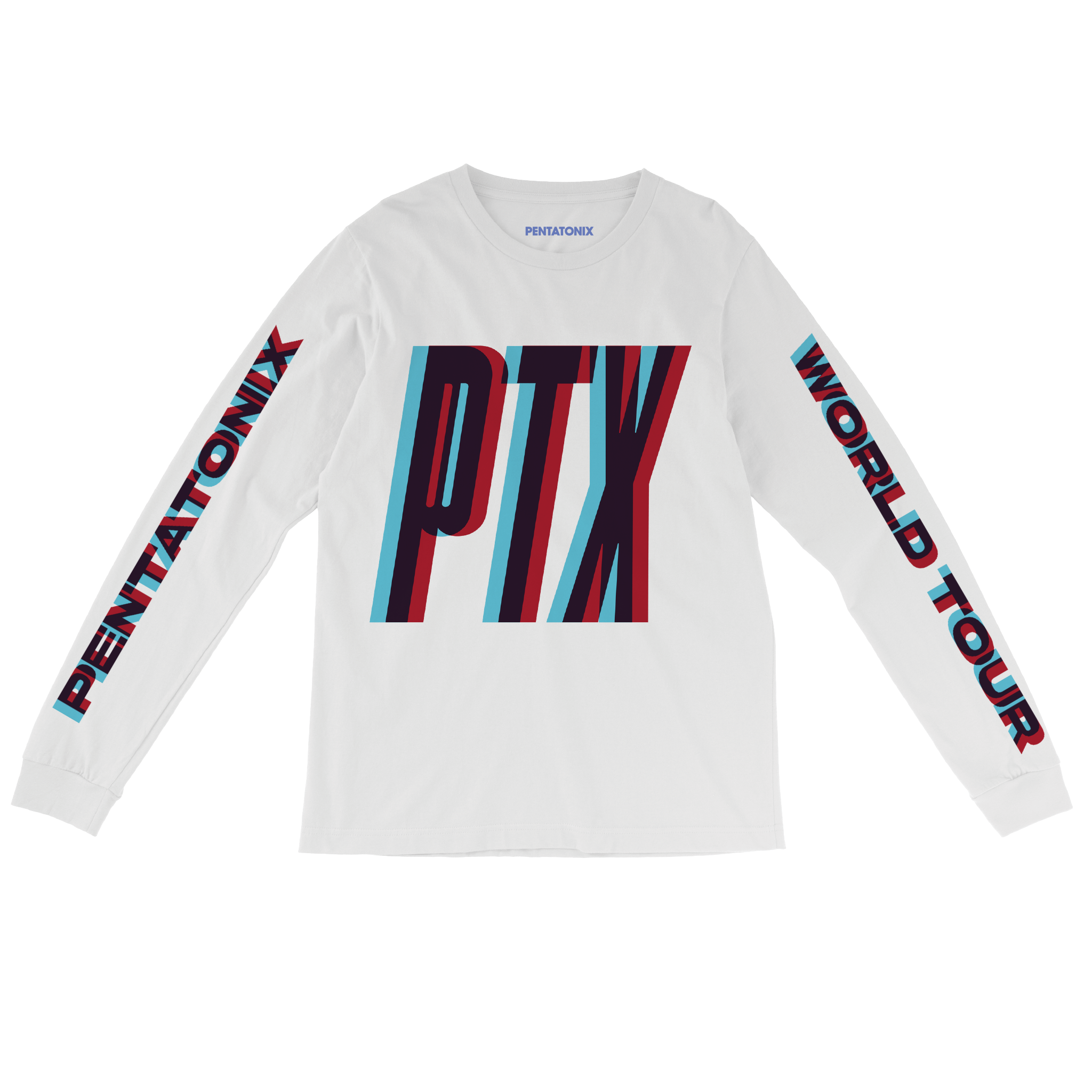PTX 3D WHITE LONG SLEEVE