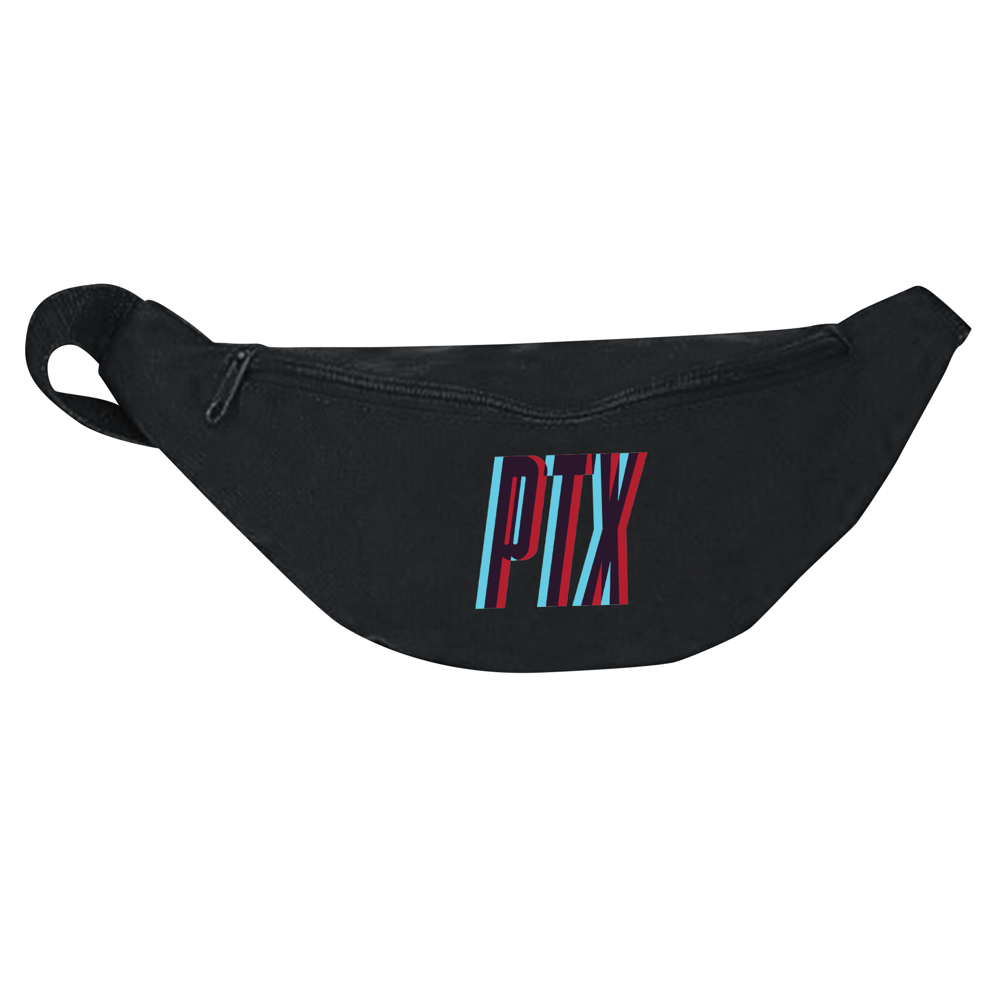 3D LOGO BLACK FANNY PACK