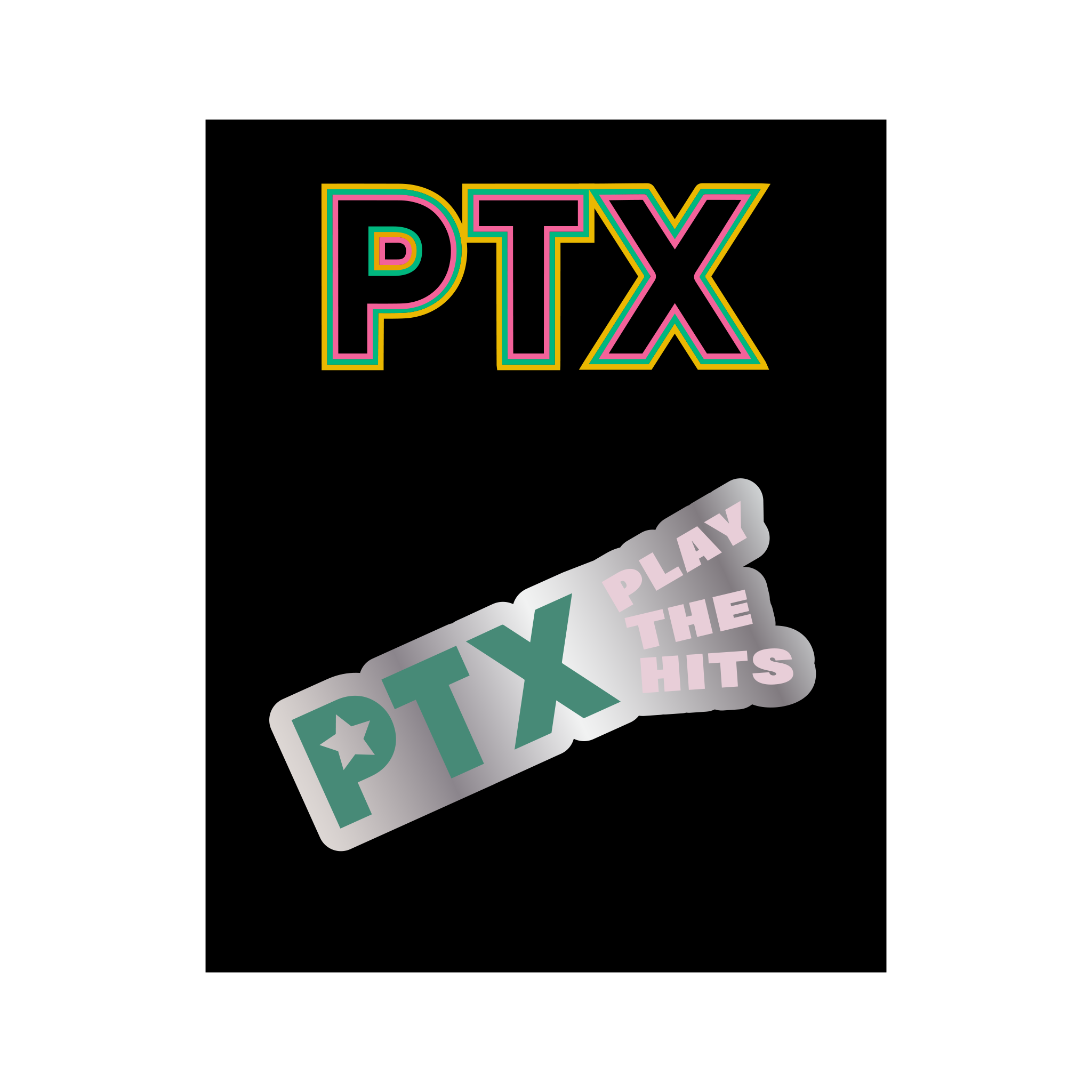 PTX Play The Hits Pin