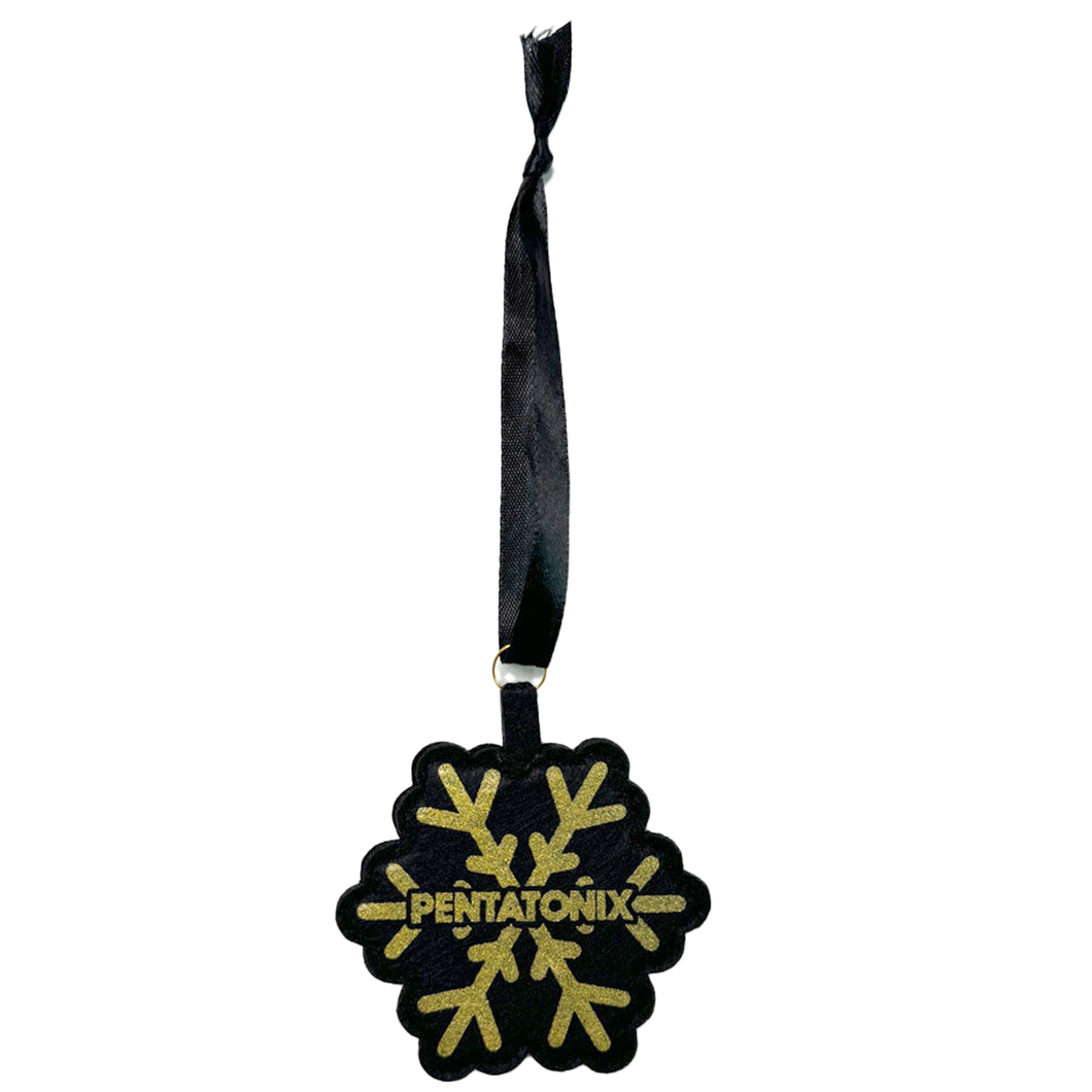 Pentatonix Black Felt Ornament