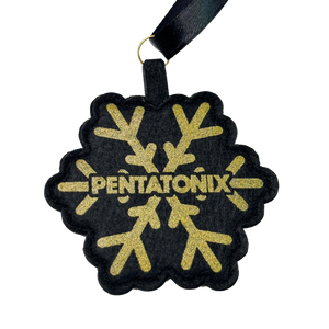 Pentatonix Black Felt Ornament