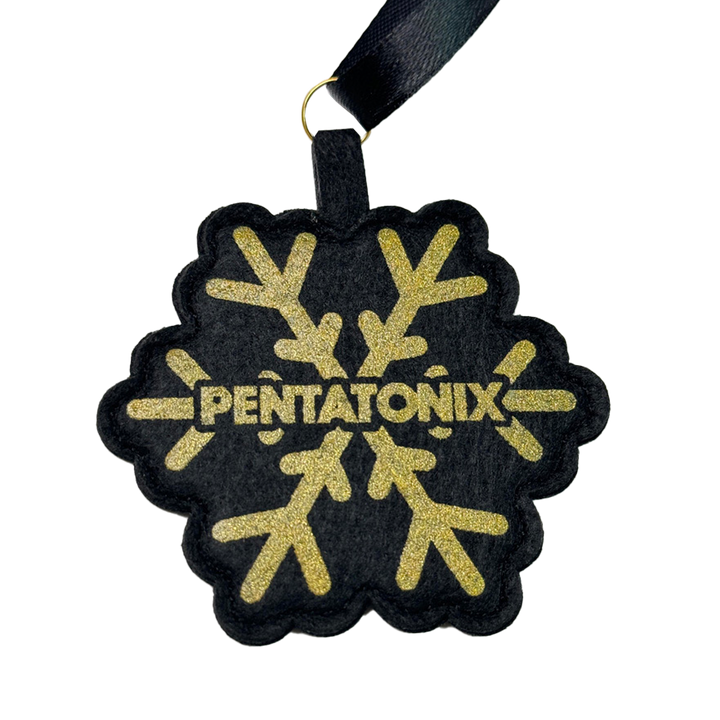 Pentatonix Black Felt Ornament