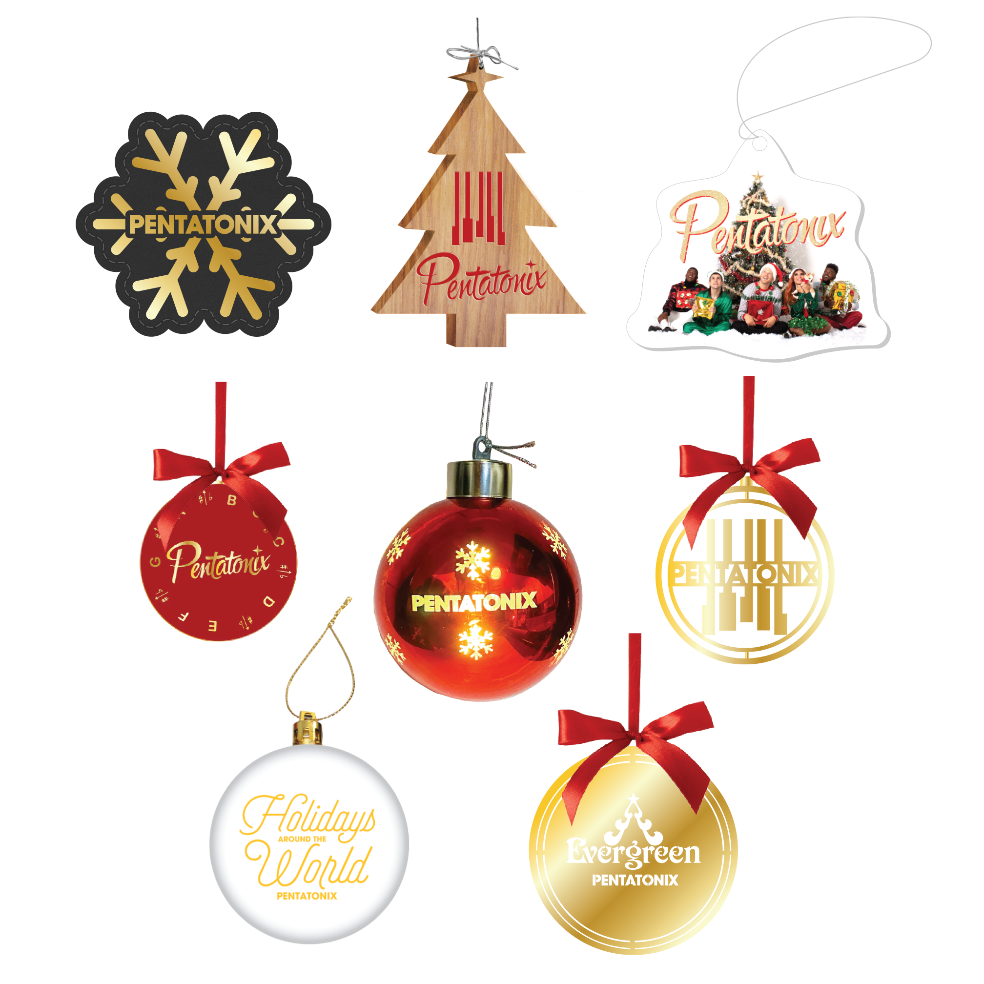 Pentatonix Holiday Ornament Collection