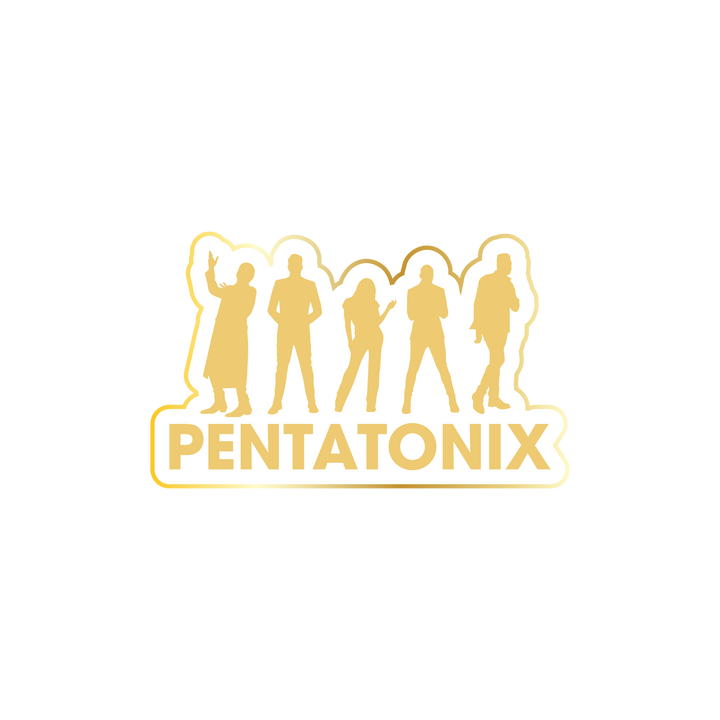 Pentatonix Gold Lapel Pin