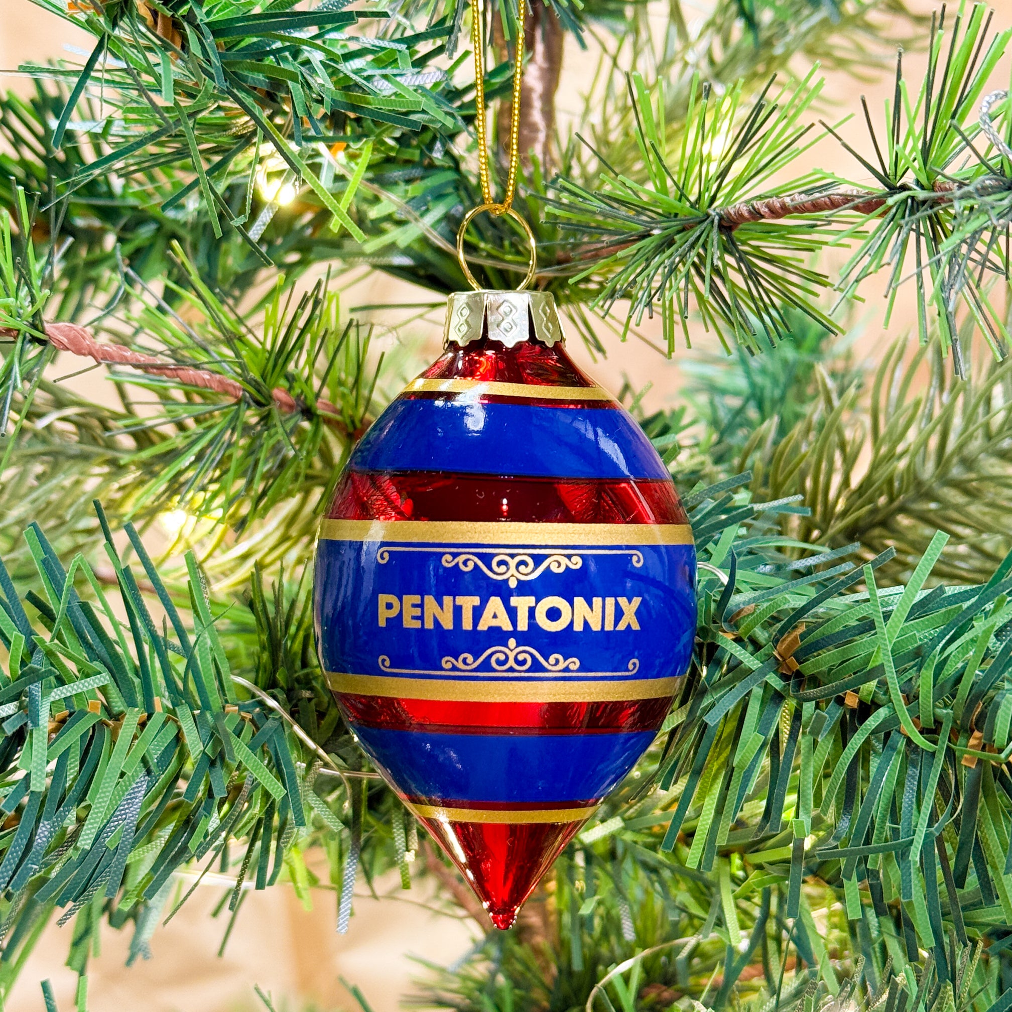 PTX Holiday Glass Ornament