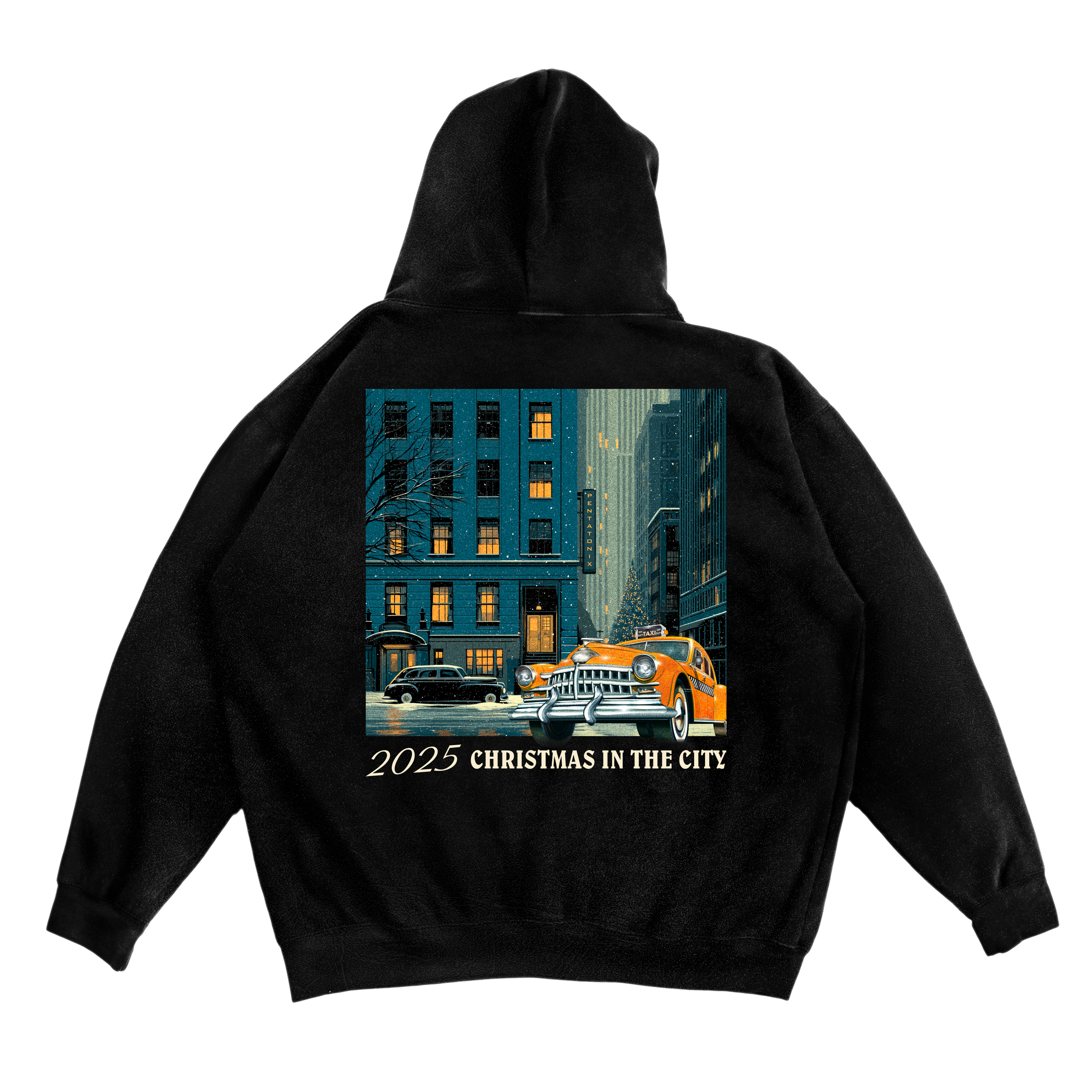 Taxi Black Pullover Hoodie