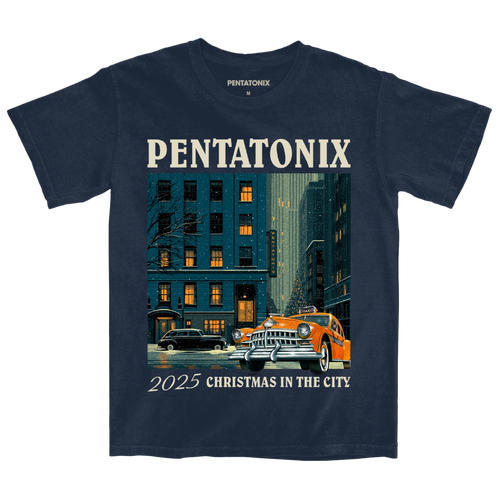 Taxi Navy Tee