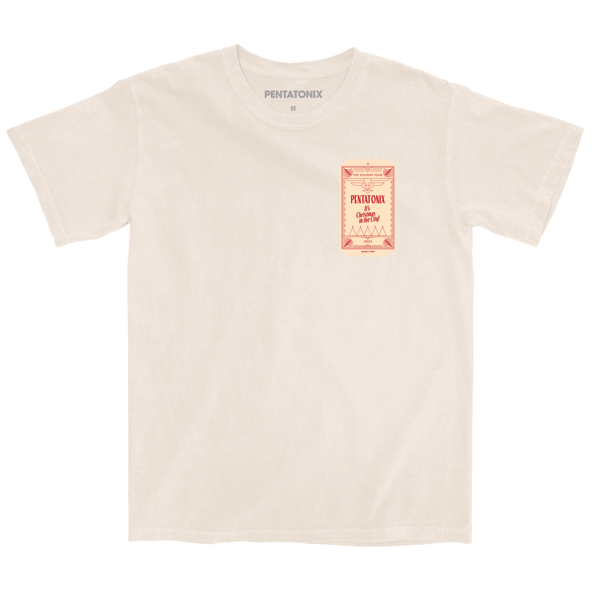 PTX Ticket Ivory Tee