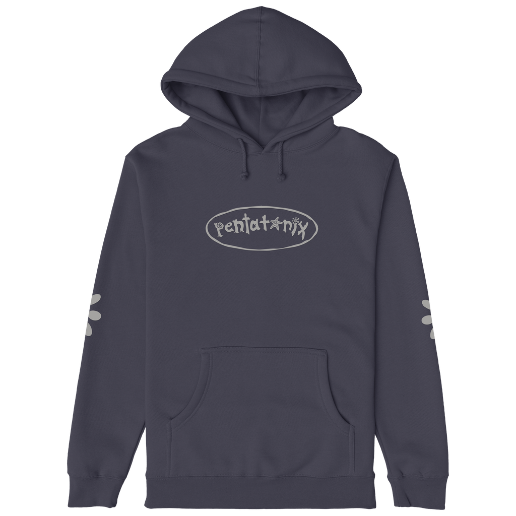 Pentatonix Hippie Logo Grey Pullover Hoodie