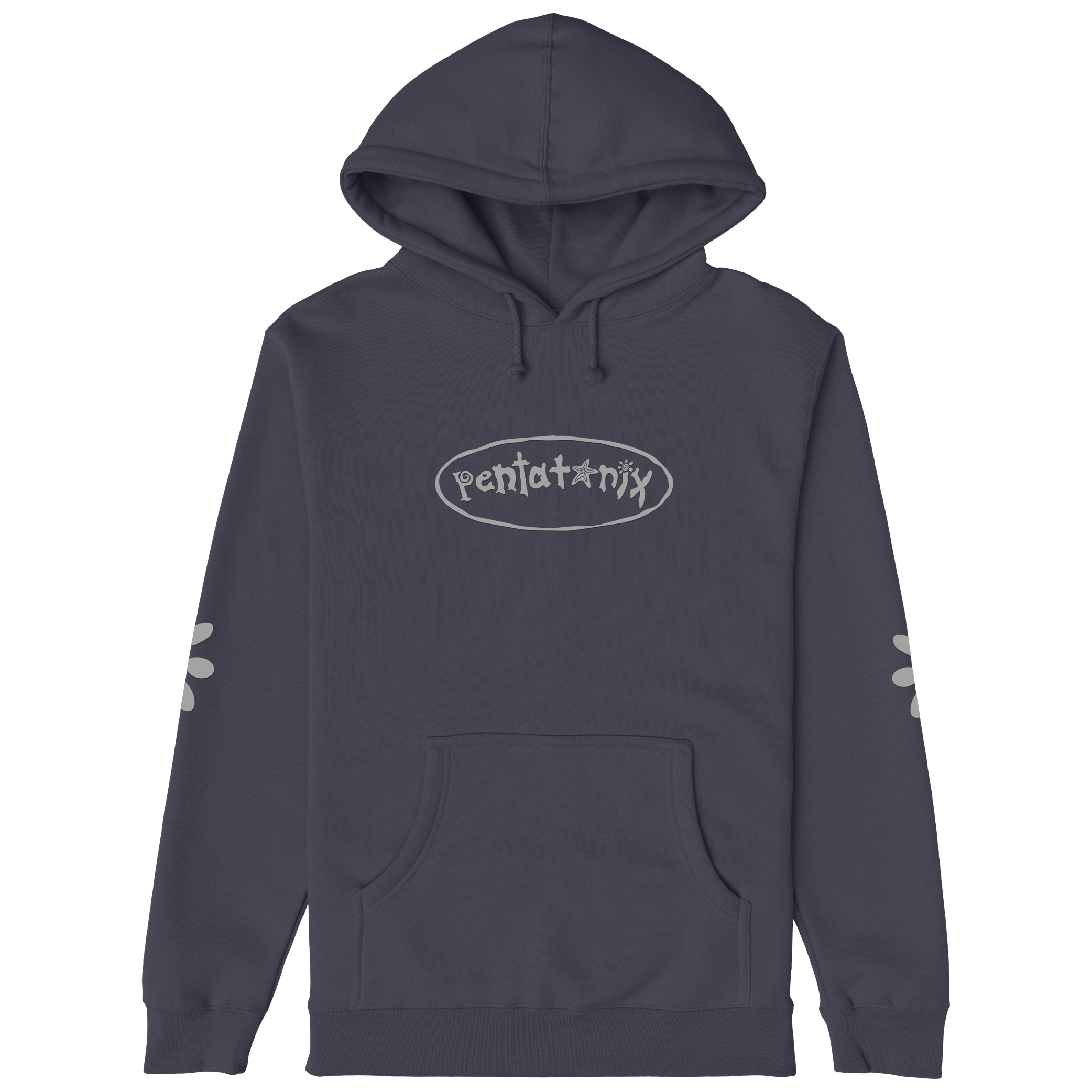 Pentatonix Hippie Logo Grey Pullover Hoodie