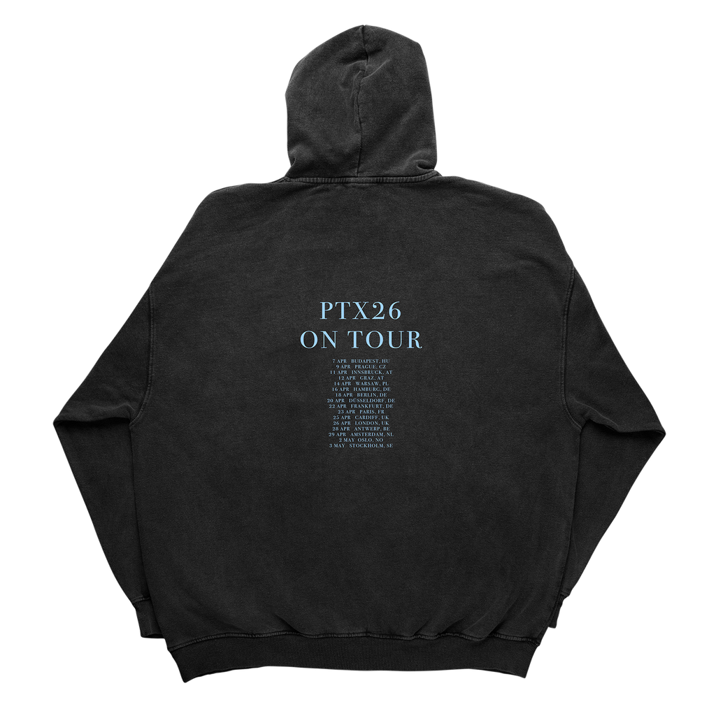 PTX 26 On Tour Black Pullover Hoodie