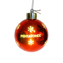 PTX Logo Light Up Red Ornament
