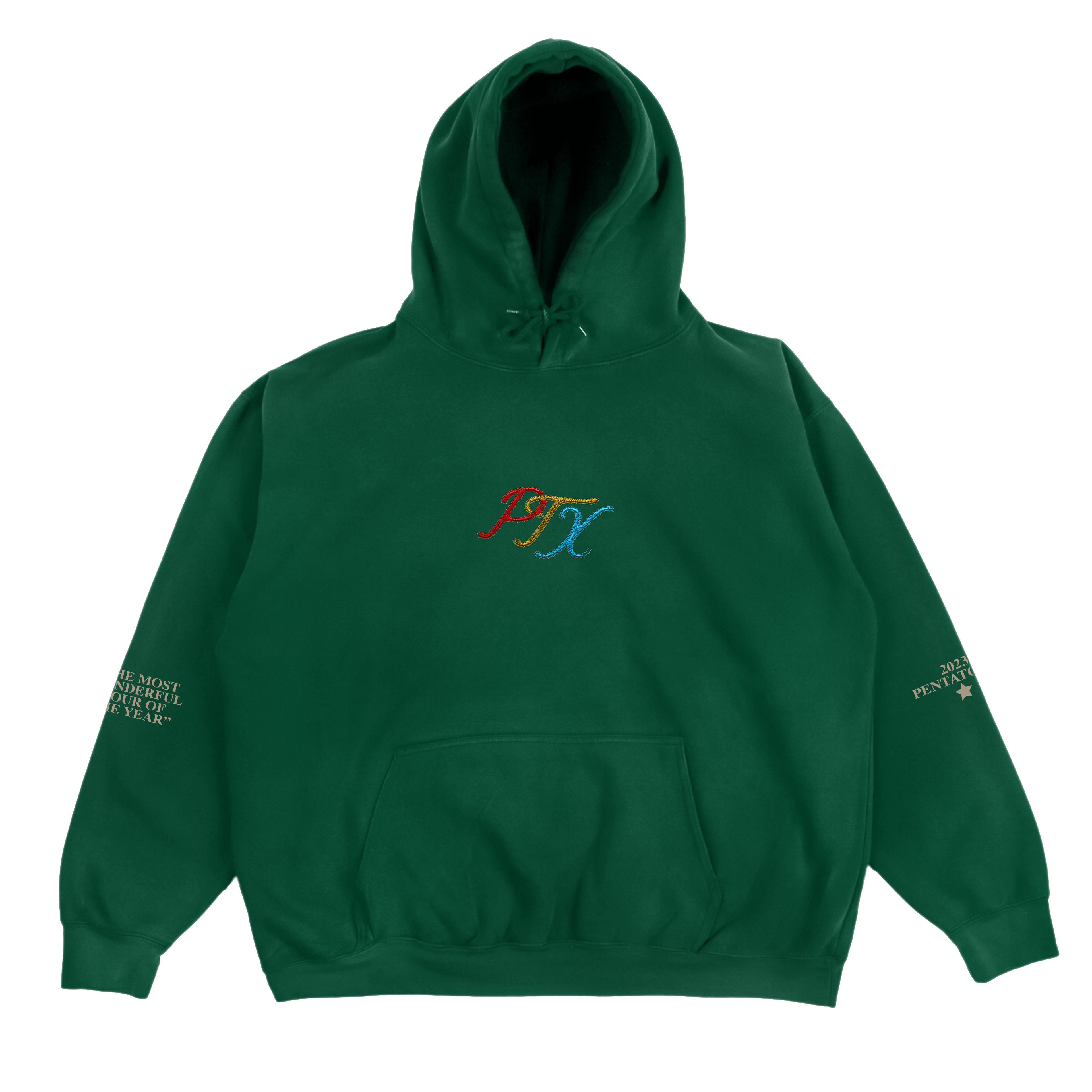 Wonderful Green Pullover Hoodie