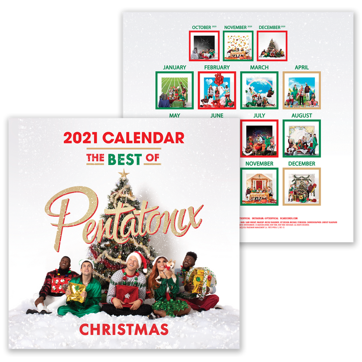 Best of PTX 2021 Calendar