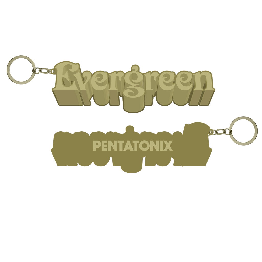 PTX Evergreen Keychain