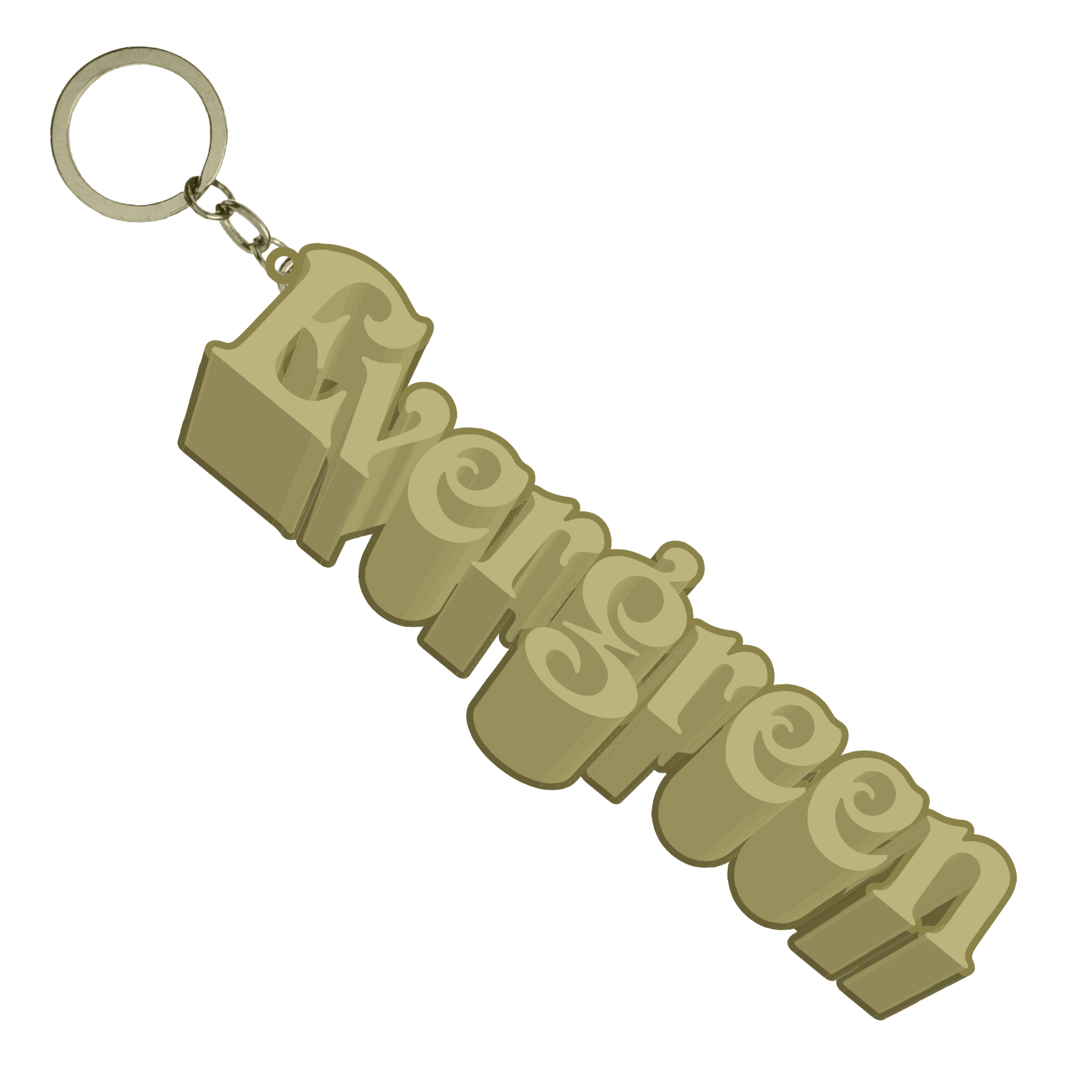 PTX Evergreen Keychain