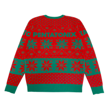 PTX 2022 Holiday Red Knit Sweater Back