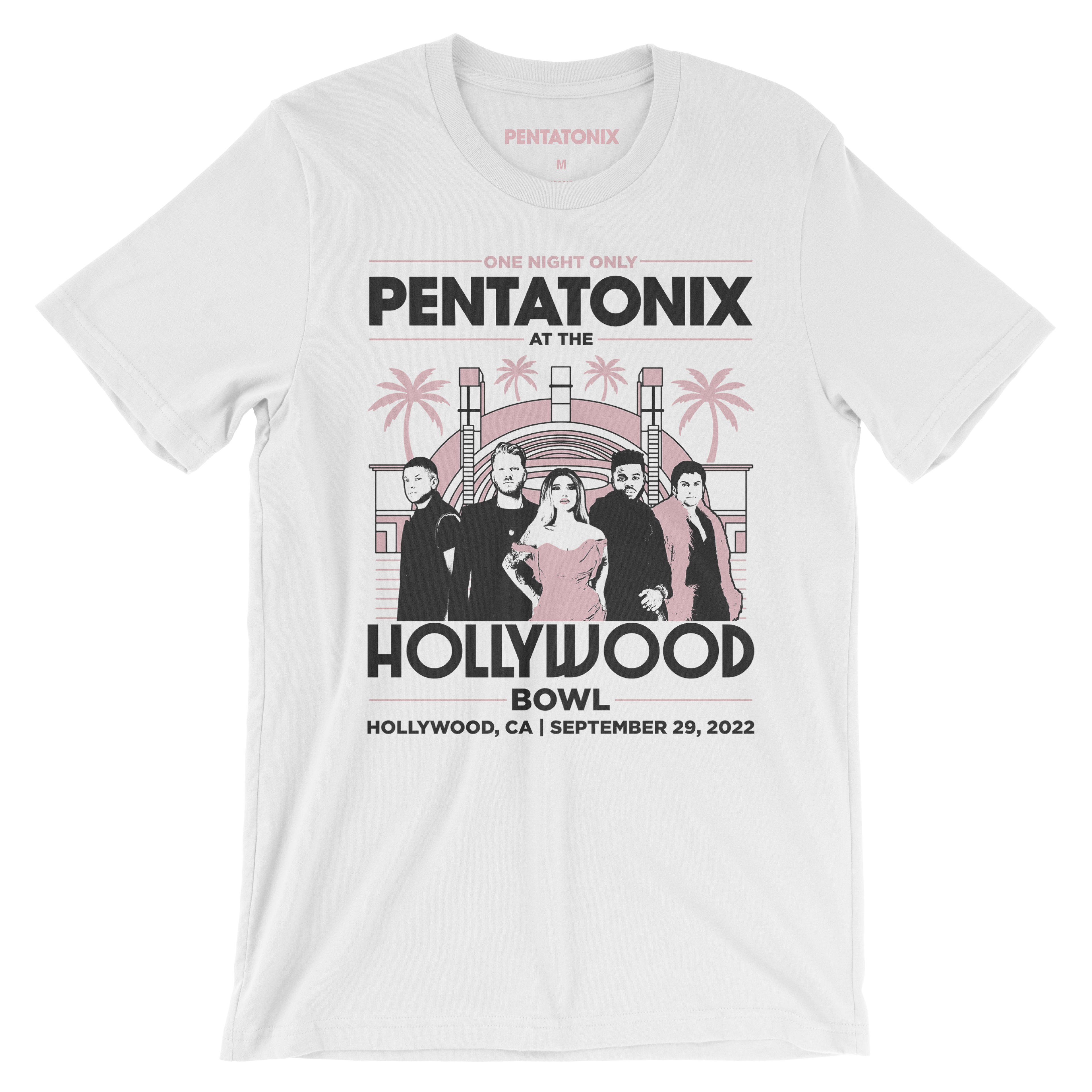 PTX Hollywood Bowl 2022 White Tee