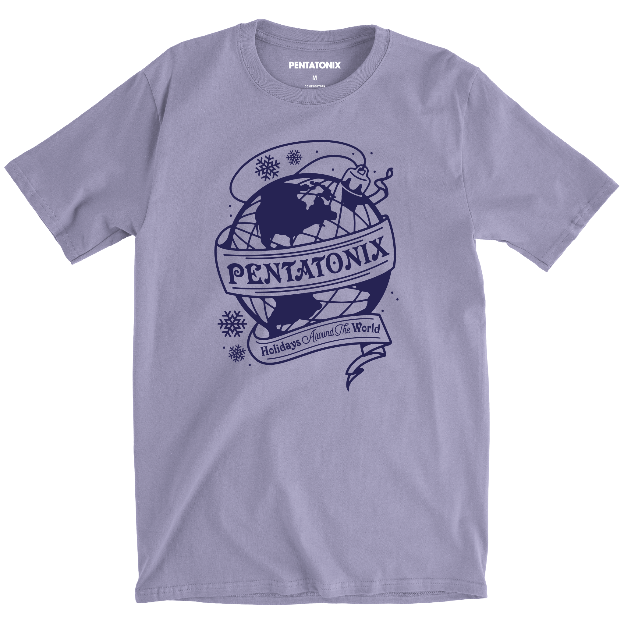 Holidays Around The World Lavender Tee
