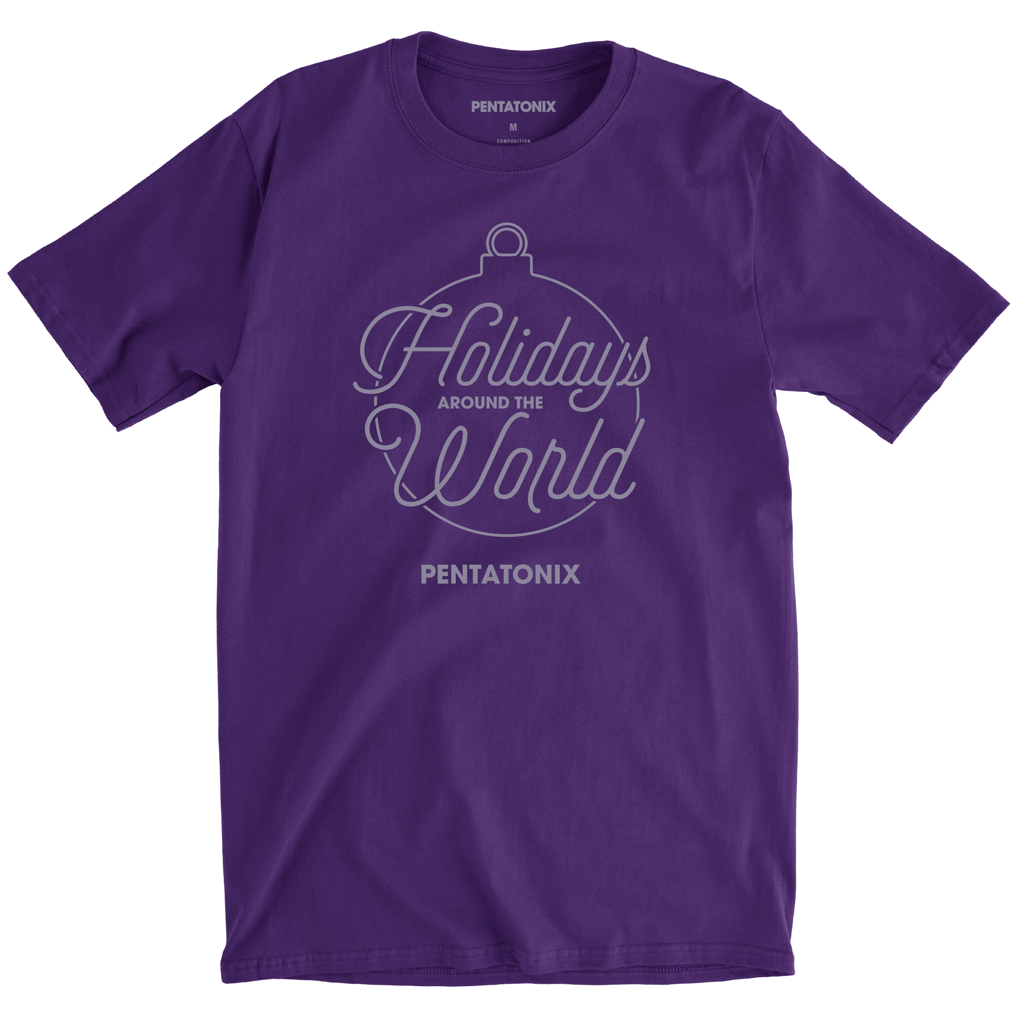 Holiday Ornament Purple Tee