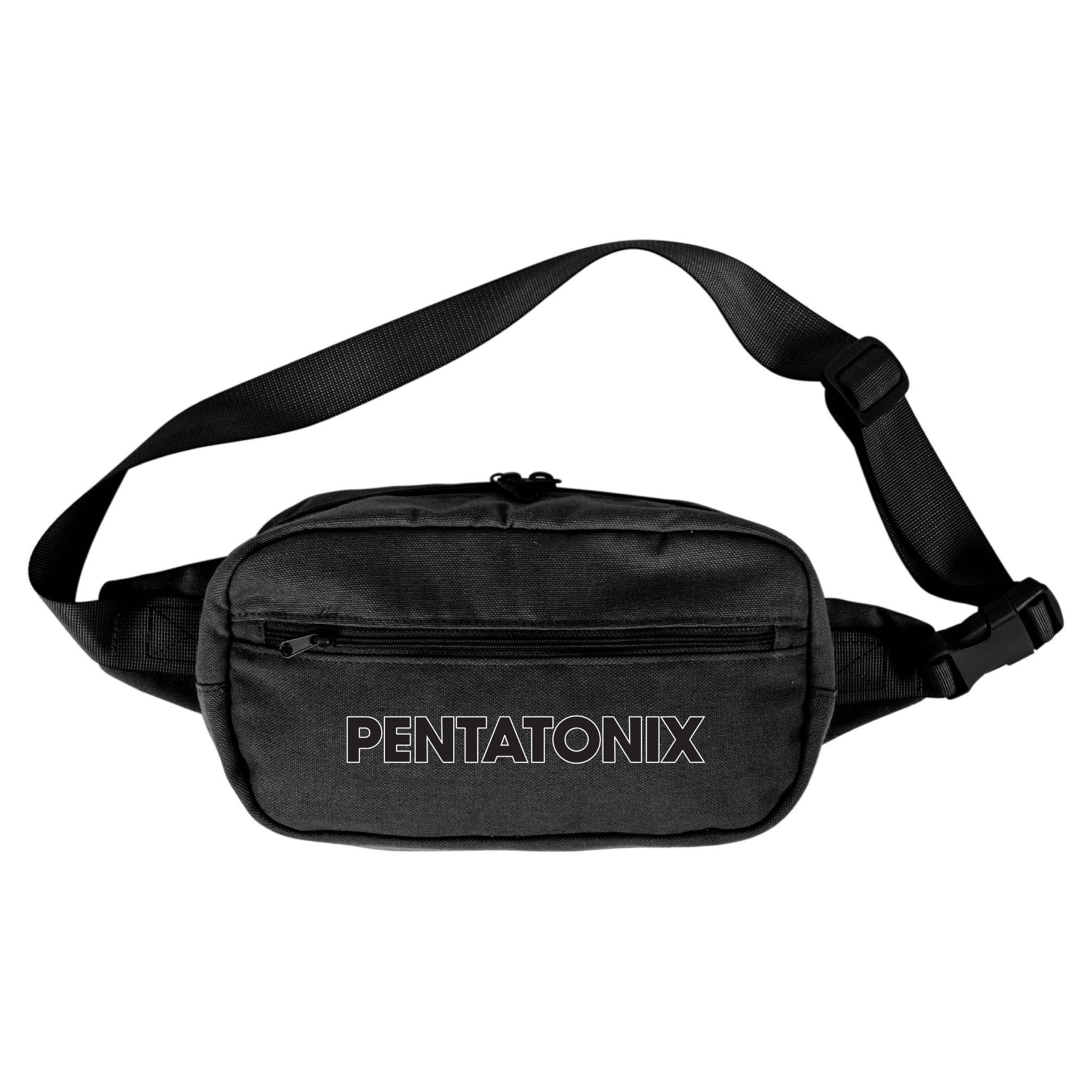 Logo Black Hip Bag