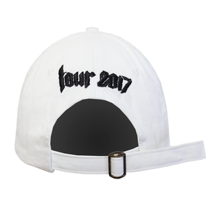 Metal Logo White Hat