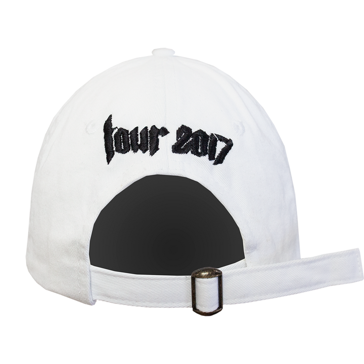 Metal Logo White Hat